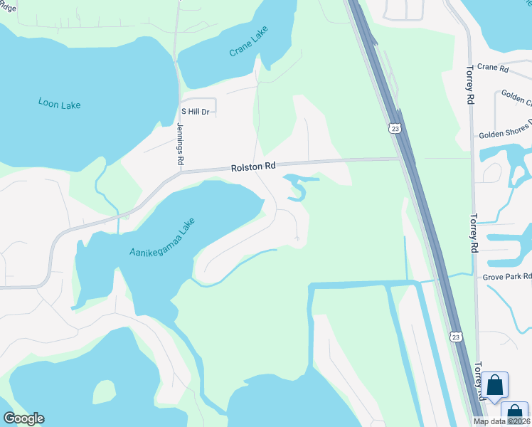 map of restaurants, bars, coffee shops, grocery stores, and more near 13442 South Horrell Road in Fenton