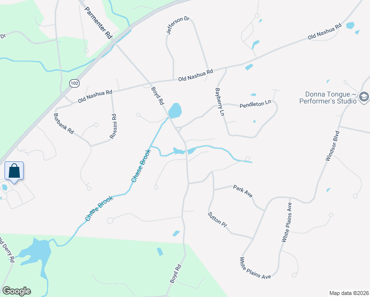 map of restaurants, bars, coffee shops, grocery stores, and more near 22 Boyd Road in Londonderry