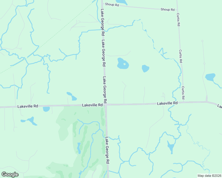 map of restaurants, bars, coffee shops, grocery stores, and more near 2000-2104 Lake George Road in Oakland