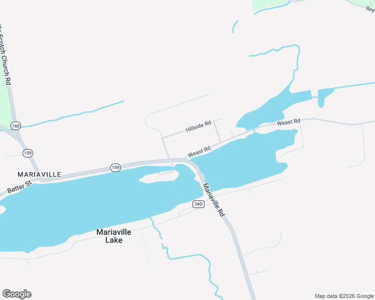 map of restaurants, bars, coffee shops, grocery stores, and more near 2598 Weast Road in Pattersonville