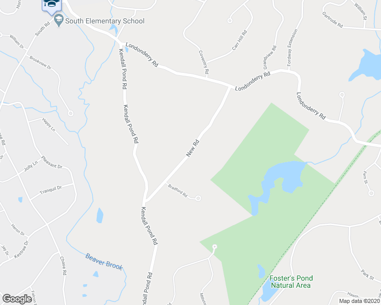 map of restaurants, bars, coffee shops, grocery stores, and more near 15 New Road in Windham