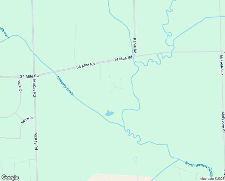 map of restaurants, bars, coffee shops, grocery stores, and more near 72694 Pintail Court in Macomb County