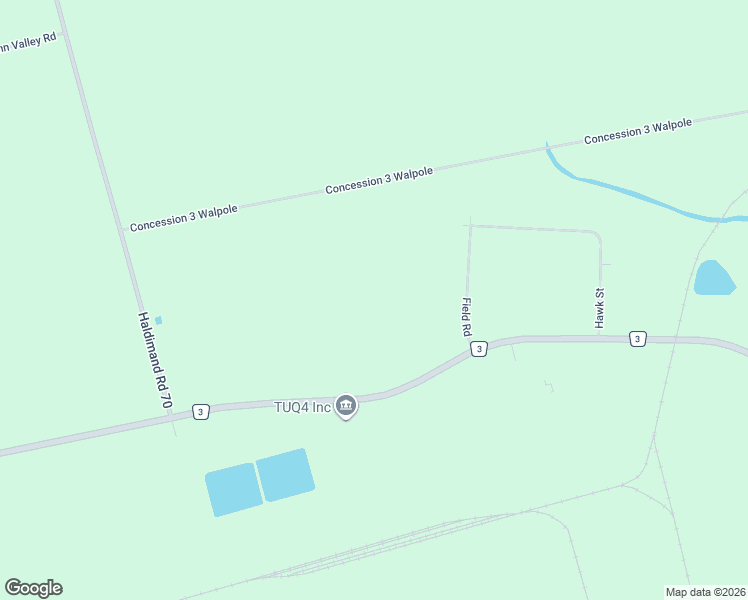 map of restaurants, bars, coffee shops, grocery stores, and more near 5 Forest Lane in Haldimand County