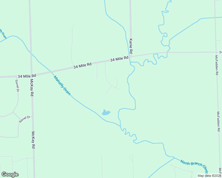 map of restaurants, bars, coffee shops, grocery stores, and more near 72742 Pintail Court in Macomb County
