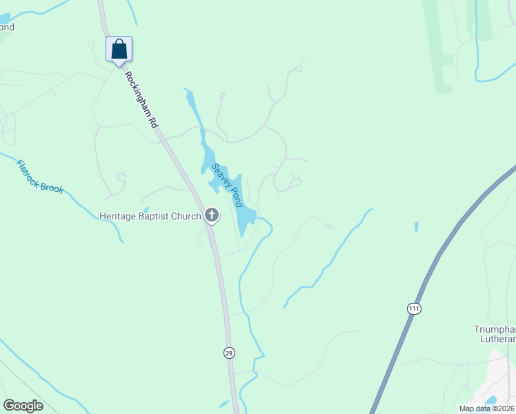 map of restaurants, bars, coffee shops, grocery stores, and more near 32 Seavey Road in Windham