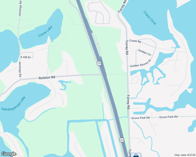 map of restaurants, bars, coffee shops, grocery stores, and more near 13396 North Road in Fenton