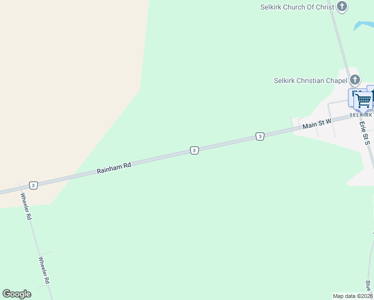 map of restaurants, bars, coffee shops, grocery stores, and more near 3730-3902 Rainham Road in Haldimand County