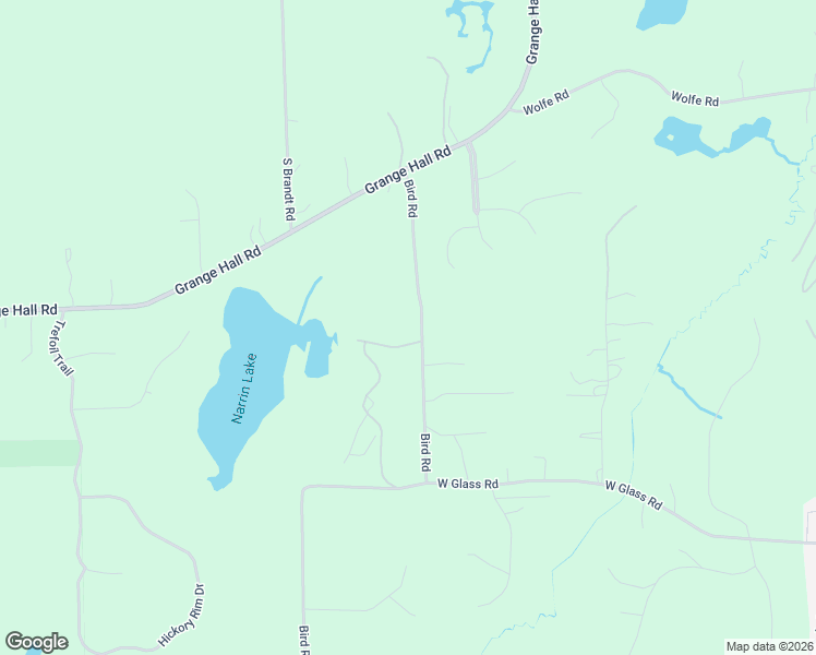 map of restaurants, bars, coffee shops, grocery stores, and more near 1098 Bird Rd in Ortonville
