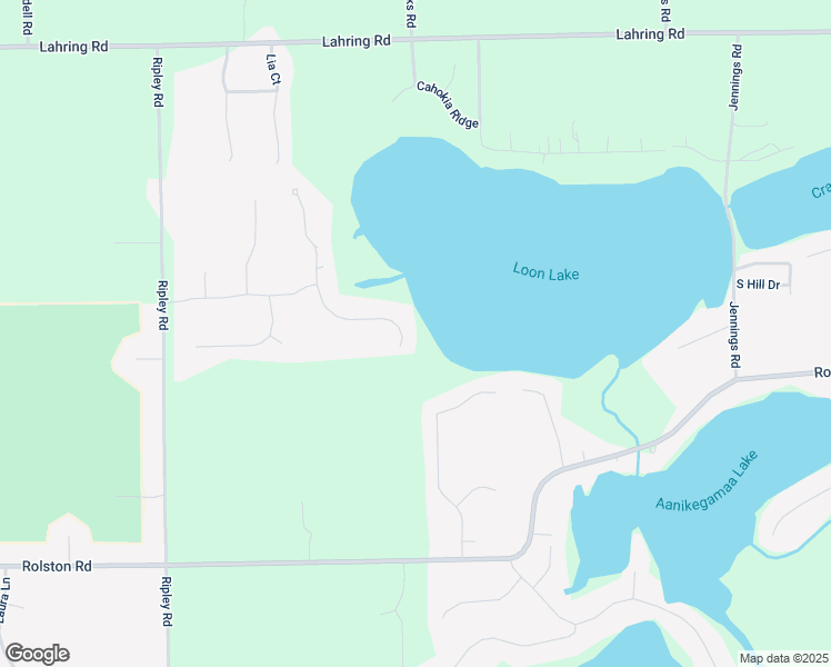 map of restaurants, bars, coffee shops, grocery stores, and more near 13287 Harborview Drive in Linden