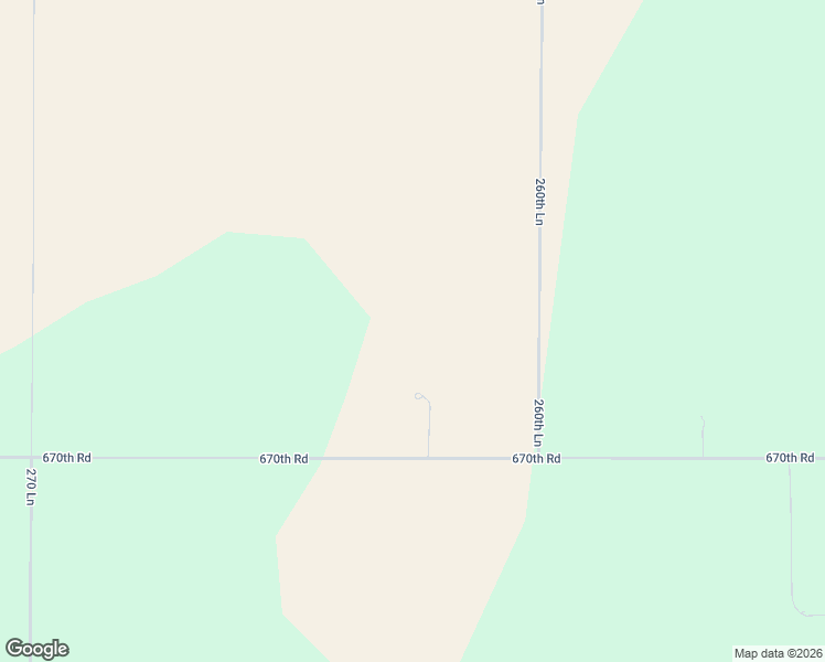 map of restaurants, bars, coffee shops, grocery stores, and more near 2622 670th Road in Gordon