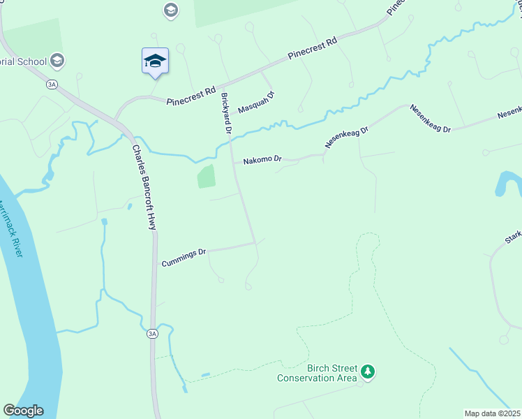 map of restaurants, bars, coffee shops, grocery stores, and more near 30 Brickyard Drive in Litchfield