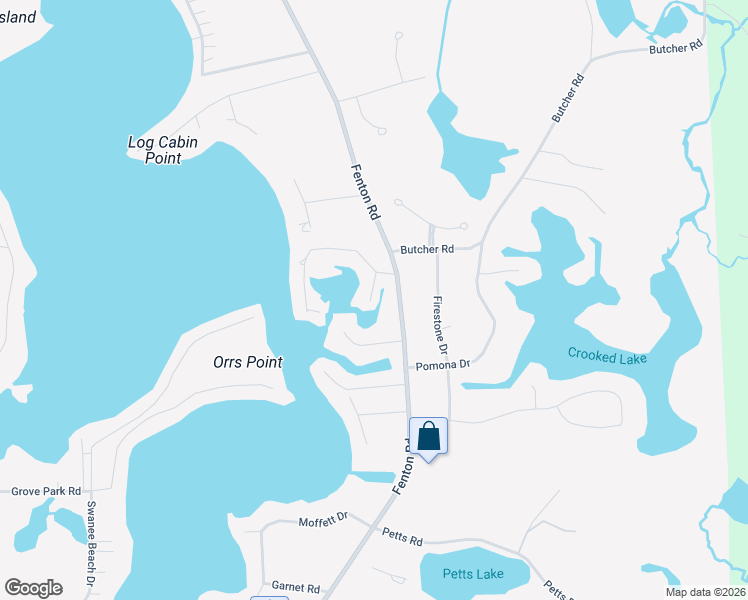 map of restaurants, bars, coffee shops, grocery stores, and more near 13397 Wendell Street in Fenton