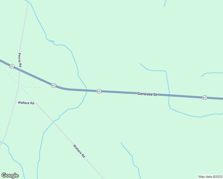 map of restaurants, bars, coffee shops, grocery stores, and more near 1747 Genesee Street in Piffard