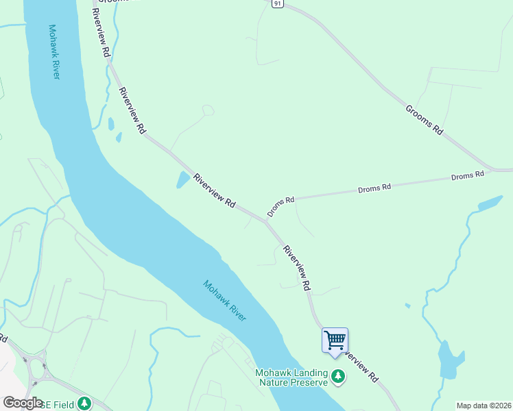 map of restaurants, bars, coffee shops, grocery stores, and more near 707 Riverview Road in Rexford