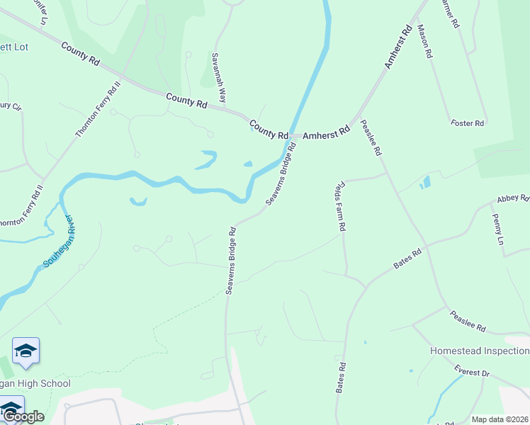 map of restaurants, bars, coffee shops, grocery stores, and more near 103 Seaverns Bridge Road in Merrimack