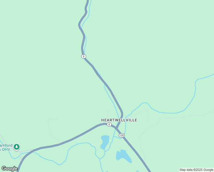 map of restaurants, bars, coffee shops, grocery stores, and more near State Highway 8 in Readsboro