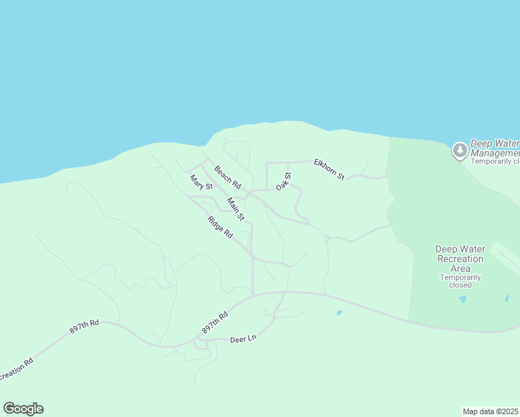 map of restaurants, bars, coffee shops, grocery stores, and more near Oak Street in Crofton