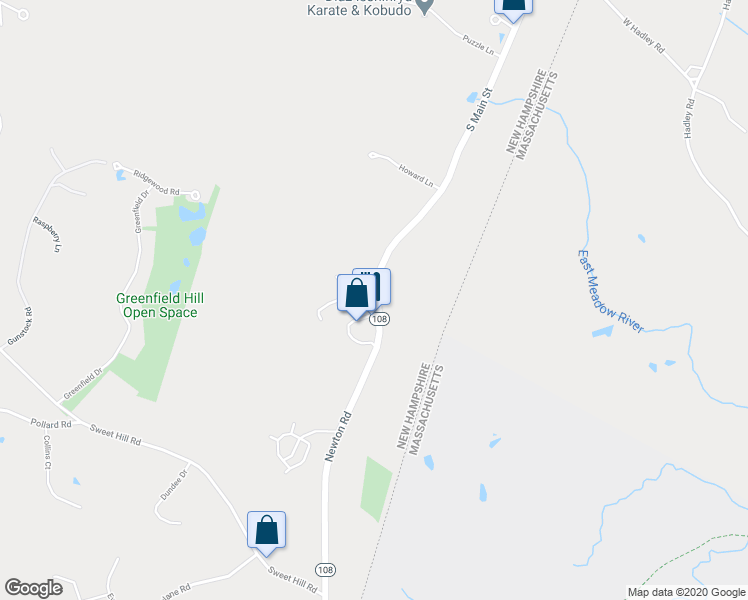 map of restaurants, bars, coffee shops, grocery stores, and more near 138 Newton Road in Plaistow