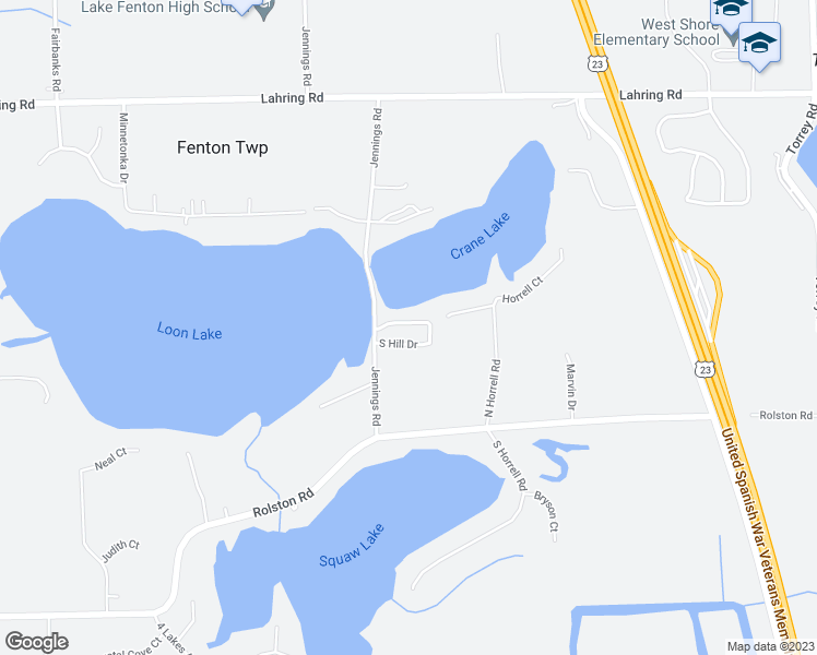 map of restaurants, bars, coffee shops, grocery stores, and more near 38 Crane Lake Drive in Linden