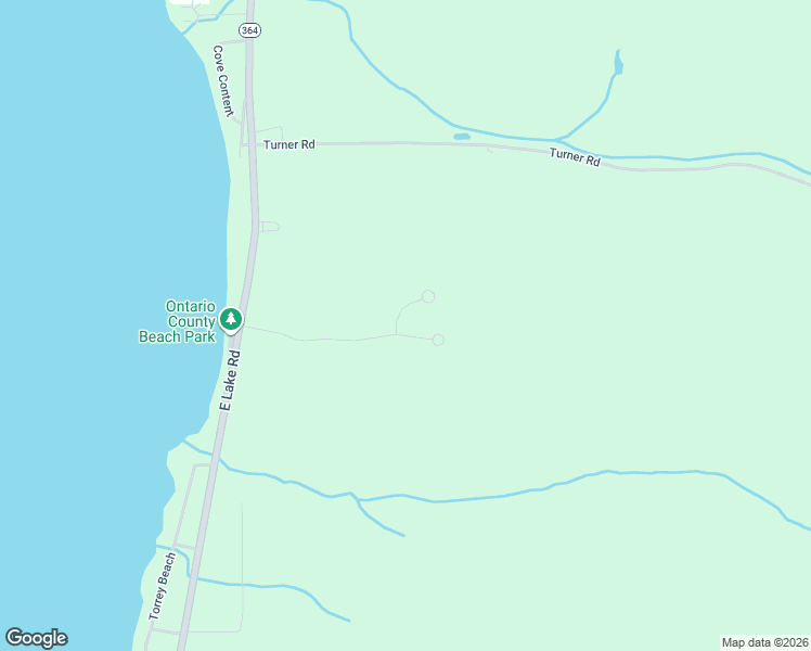 map of restaurants, bars, coffee shops, grocery stores, and more near 4195 Angela Way in Canandaigua