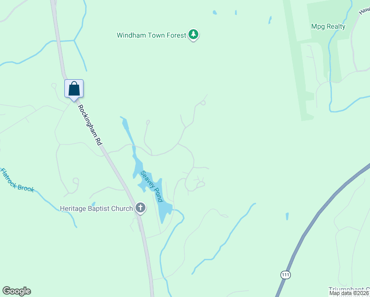 map of restaurants, bars, coffee shops, grocery stores, and more near 8 Mountain Village Road in Windham