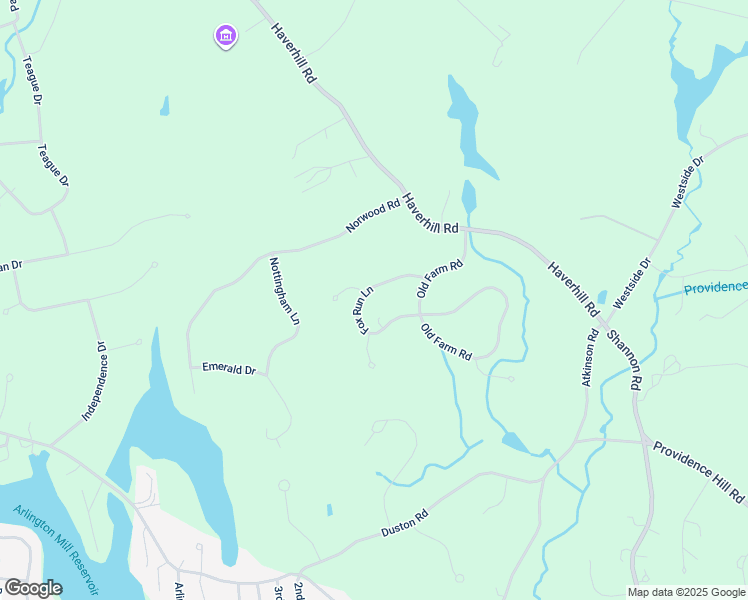 map of restaurants, bars, coffee shops, grocery stores, and more near 14 Fox Run Lane in Salem