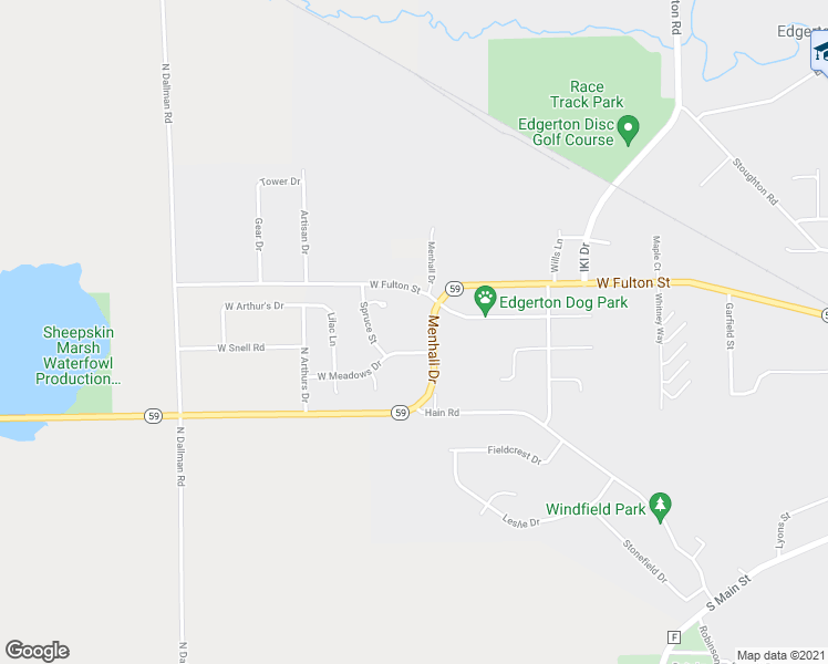 map of restaurants, bars, coffee shops, grocery stores, and more near 40 Menhall Drive in Edgerton