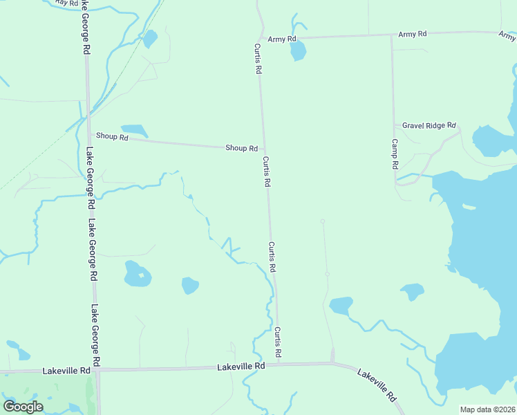 map of restaurants, bars, coffee shops, grocery stores, and more near 2431 Curtis Road in Leonard