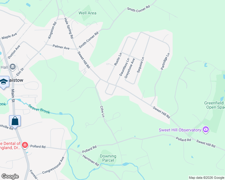 map of restaurants, bars, coffee shops, grocery stores, and more near 14 Rolling Hill Avenue in Plaistow