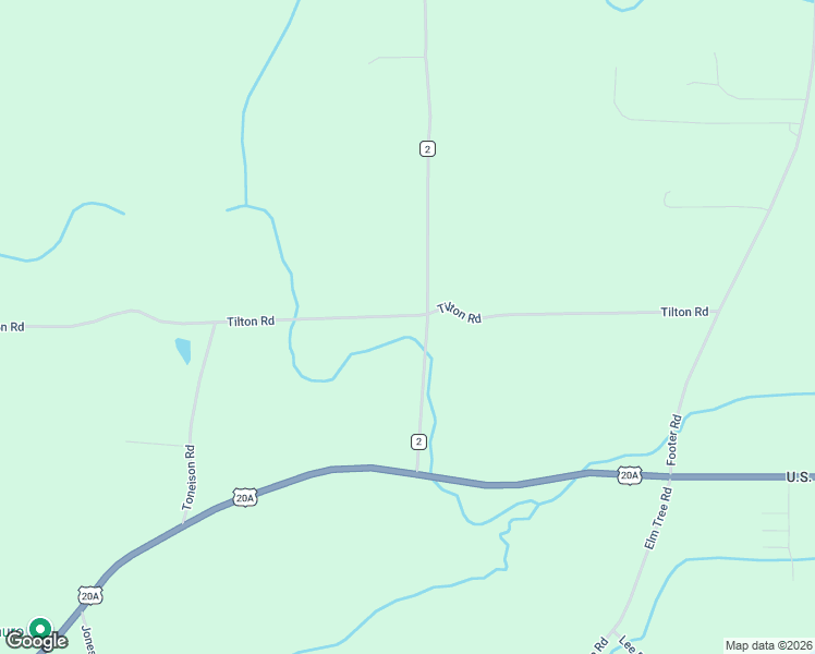 map of restaurants, bars, coffee shops, grocery stores, and more near 7217 Tilton Road in Bloomfield