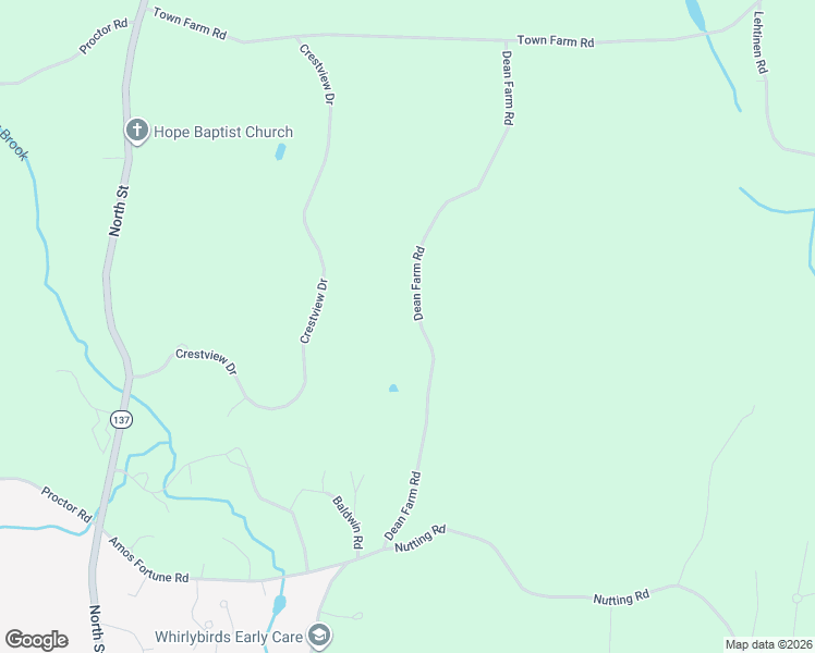 map of restaurants, bars, coffee shops, grocery stores, and more near 79 Dean Farm Road in Jaffrey