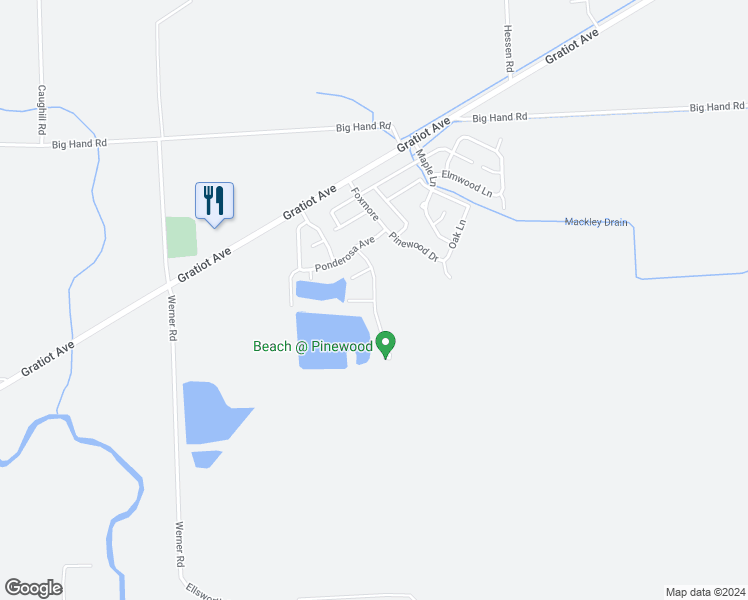 map of restaurants, bars, coffee shops, grocery stores, and more near 1318 Aspen Street in Columbus