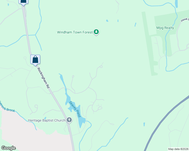map of restaurants, bars, coffee shops, grocery stores, and more near 41 Gordon Mountain Road in Windham