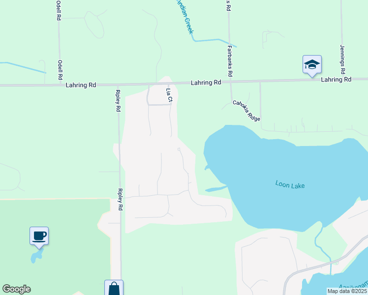 map of restaurants, bars, coffee shops, grocery stores, and more near 13109 Harborview Dr in Linden