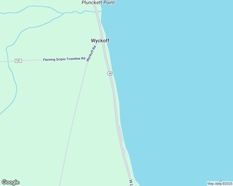 map of restaurants, bars, coffee shops, grocery stores, and more near 4528 New York 38 in Cayuga County