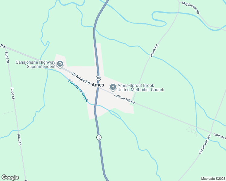 map of restaurants, bars, coffee shops, grocery stores, and more near 613 Latimer Hill Road in Canajoharie