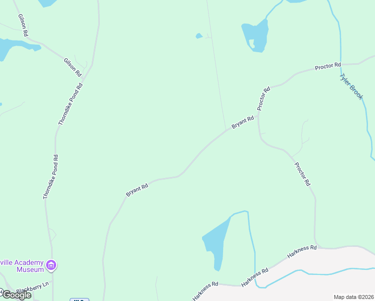 map of restaurants, bars, coffee shops, grocery stores, and more near 177 Bryant Road in Jaffrey