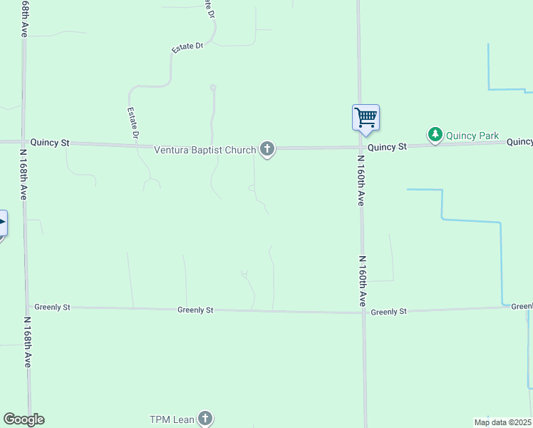 map of restaurants, bars, coffee shops, grocery stores, and more near 3872 Hyder Court in Holland