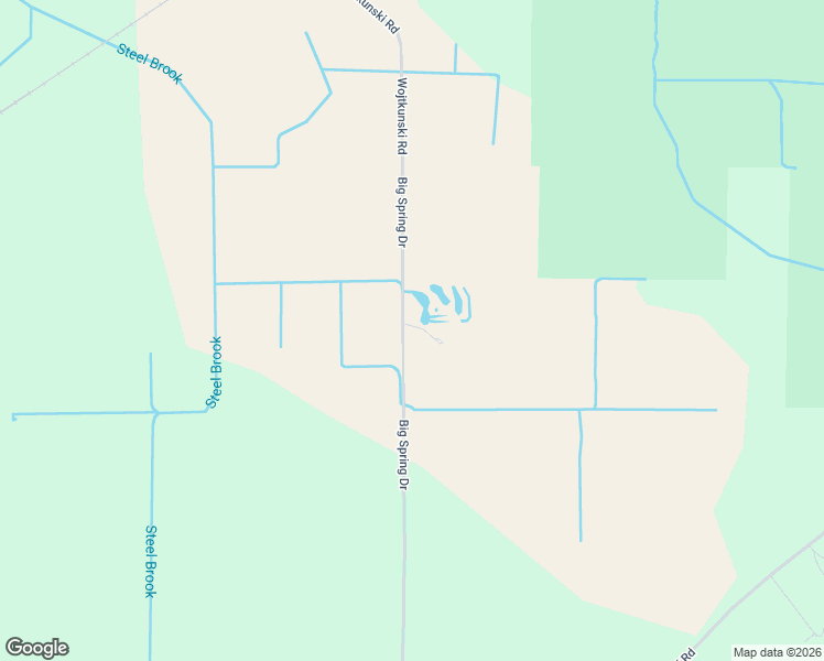 map of restaurants, bars, coffee shops, grocery stores, and more near N9560 Big Spring Drive in Whitewater