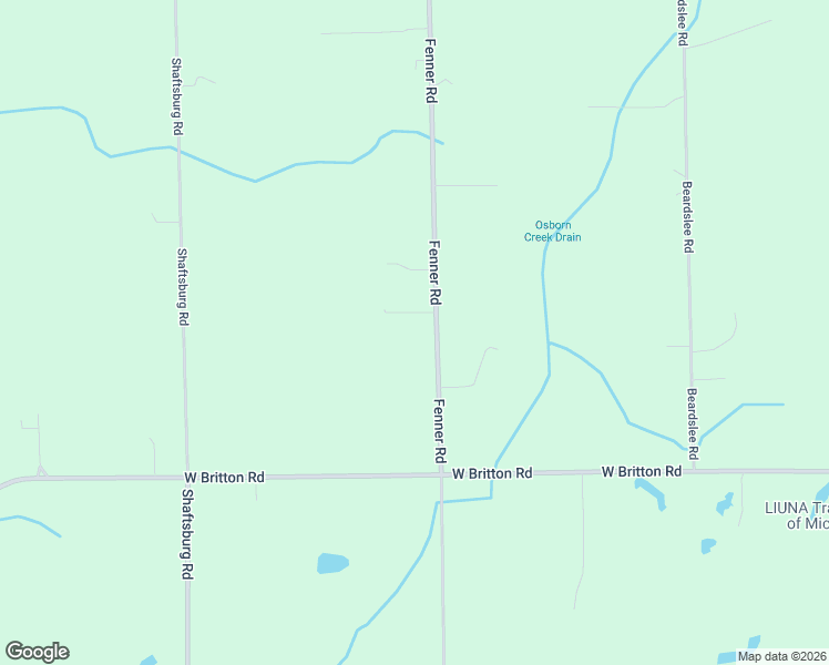 map of restaurants, bars, coffee shops, grocery stores, and more near 10678 Fenner Road in Perry