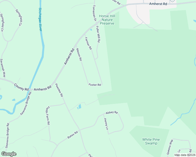 map of restaurants, bars, coffee shops, grocery stores, and more near 22 Farmer Road in Merrimack