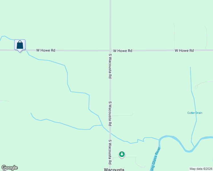 map of restaurants, bars, coffee shops, grocery stores, and more near 12232 Wacousta Road in Eagle