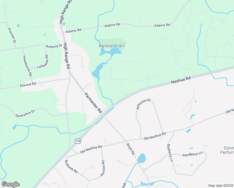 map of restaurants, bars, coffee shops, grocery stores, and more near 244 Nashua Road in Londonderry