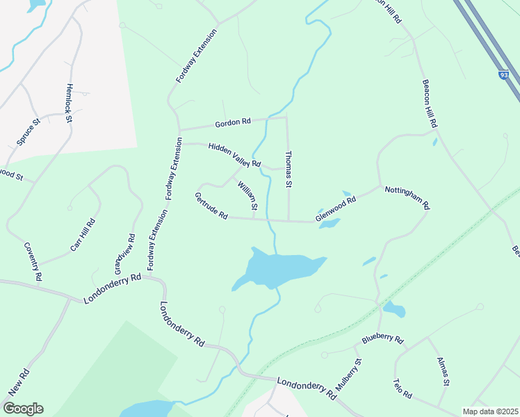 map of restaurants, bars, coffee shops, grocery stores, and more near 5 William Street in Windham
