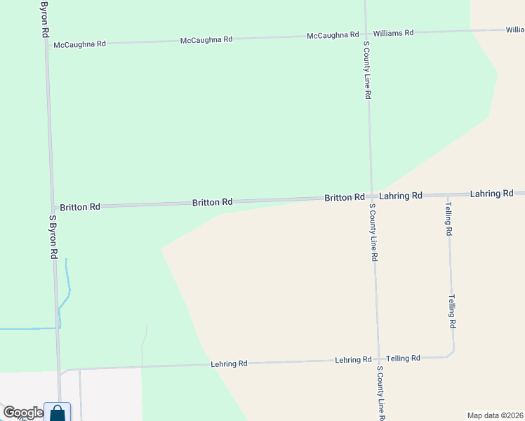 map of restaurants, bars, coffee shops, grocery stores, and more near 11539 Britton Road in Byron