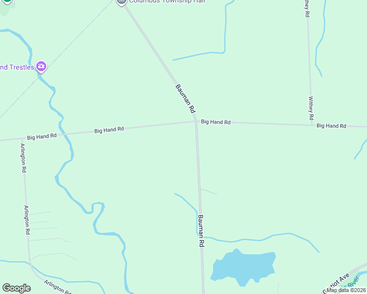 map of restaurants, bars, coffee shops, grocery stores, and more near 2052 Bauman Road in Columbus