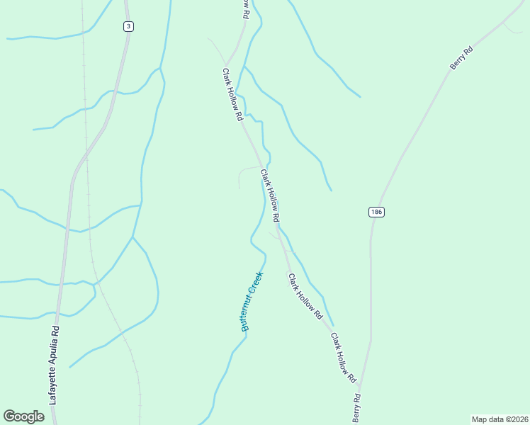 map of restaurants, bars, coffee shops, grocery stores, and more near 1407 Clark Hollow Road in LaFayette