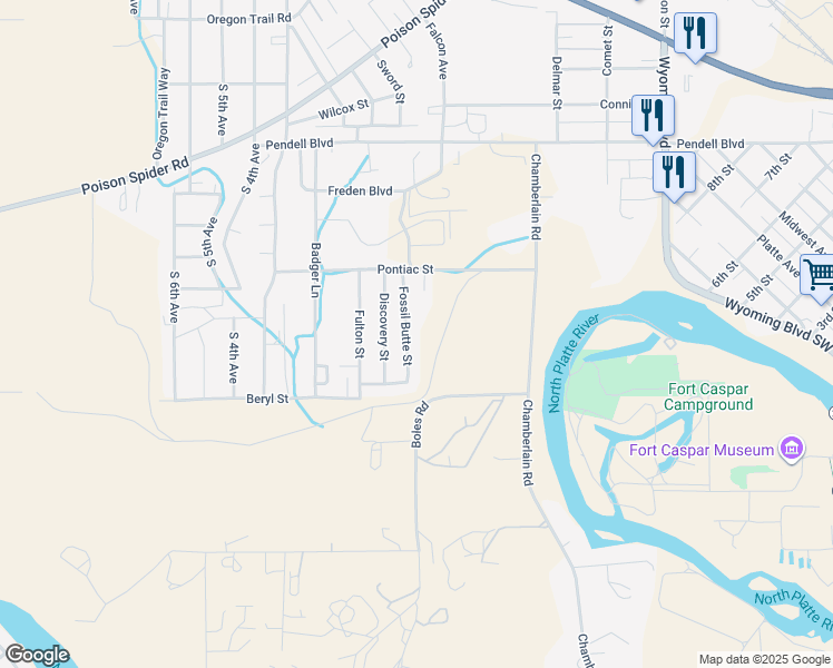 886 Fossil Butte Street, Mills WY Walk Score