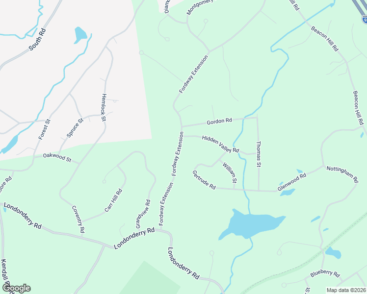map of restaurants, bars, coffee shops, grocery stores, and more near 22 Fordway Extension in Windham