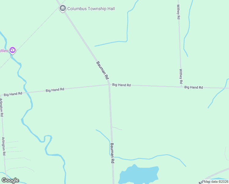 map of restaurants, bars, coffee shops, grocery stores, and more near 2075 Bauman Road in Columbus